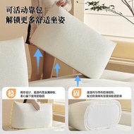 Italian-style Versatile Smart Island Sofa2025New multifunctional modular fabric sofa set for small-s