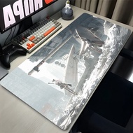 Anime 86 Eighty Six HD Printing White Mouse Pad Gaming Mouse Mat with Lock Edge Black Rubber Mousepa