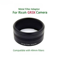 GR3X filter Adapter for Ricoh GR3X Camera Digital Compact Camera to 49mm filter Conversion Lens Repl