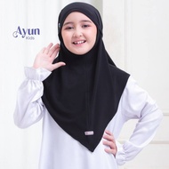 Hijab Anak Instan Jilbab Tali Non Ped AYUN KIDS SIZE XS By Daffi