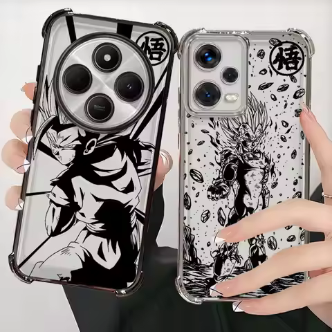 Dragons Balls Gokus Soft Cover Phone Case for Xiaomi Redmi 13C A3 A5 A3X K80 Pro K80 5G 14C