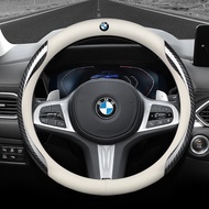 15 Inch/38cm Car Accessories Breathable Leather Steering Wheel Cover for BMW 1 2 3 4 5 6 7 Series X1 X2 X3 X4 X5 X6 X7