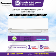 [SAVE4.0 NUR] Panasonic INVERTER Aircond Air Conditioner Air Con R32 Built In Wifi X-Deluxe inverter