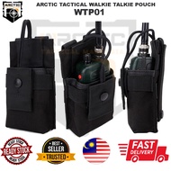 Arctic Tactical Molle Radio Walkie Talkie Pouch Waist Bag Holder Pocket Portable Interphone Pouch WTP01