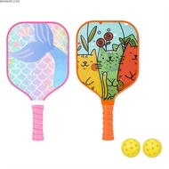 BOOMLIFE1238C Pickleball Paddle Set, Honeycomb Core with 2 Pickleballs Pickleball Paddle Toys, High 