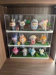盲盒 展示盒 亞克力膠 收納盒 手辦 模型 收納盒 拉布布Labubu 防塵盒