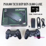 Máy Chơi Game Stick 4K 4 Nút 6 Nút HDMI Không Dây PS35000 PS10000 - Game Cầm Tay PS1/ATARI/MAME/SF