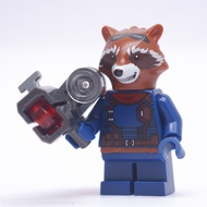 Ploybrick |instock| Rocket Raccoon Dark Blue Suit New 2025 From 76322 | Marvel Authentic 1