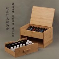 DoTERRA Essential Oil Wooden Box 53 Compartments Large-Capacity Bamboo Essential Oil Storage Box Dou