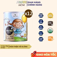 Thùng 12 Hộp Sữa Công Thức Cho Bé Miwako Vị Gạo 700gr (8.4kg) - Miwako HCM