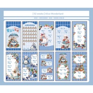 A6 Alice Large Full Set of Wallets Includes (31 Days, 52 Weeks, December, Scratch Cards, Small Amoun