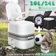 20L 24L Portable Toilet for camping Mobile Outdoor Travel Boat Toilet Odorless Water-Saving Tandas D