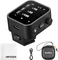 godox X3-S TTL Wireless Flash Trigger Compatible for Sony Camera, OLED Touchscreen Flash Transmitter,Built-in Lithium Battery Support Quick Charge(Godox X2T-S/Xpro-S/XProII-S Upgrade Version)