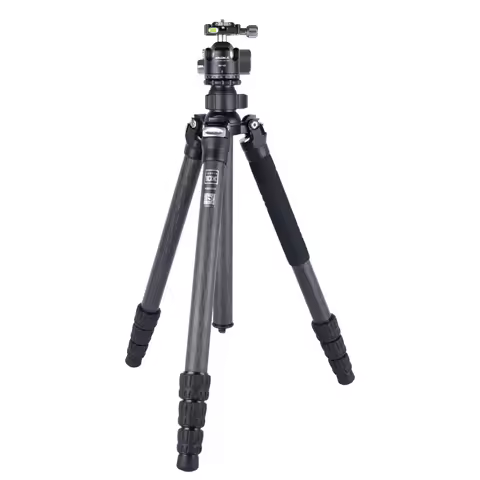 AOKA KG324C+BH40 Professional Compact Carbon Fiber Travel Camera Outdoor Tripod with Low Gravity Bal