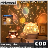 Star and Moon Sky Night Projector Lamp Bedside Lamp Decorative Lamp