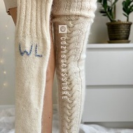 個性化羊毛保暖絲襪 絲襪名牌 定制緊身褲 透明襪