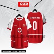 Arsenal 2002 Retro Full Printing Jersey