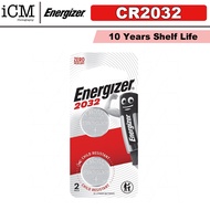 Energizer 2032 CR2032 Lithium Coin Battery 2 Piece Pack