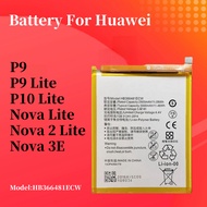 Battery For Huawei P9 / P9 LITE / P10 LITE / Nova Lite / Nova 2 Lite /Nova 3E Bateri P9lite P10lite 