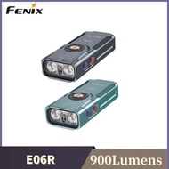 Fenix E06R 700Lumens 3-in-1 Keychain Flashlight TYPE-C Rechargeable Bulit-in 750mAh Battery