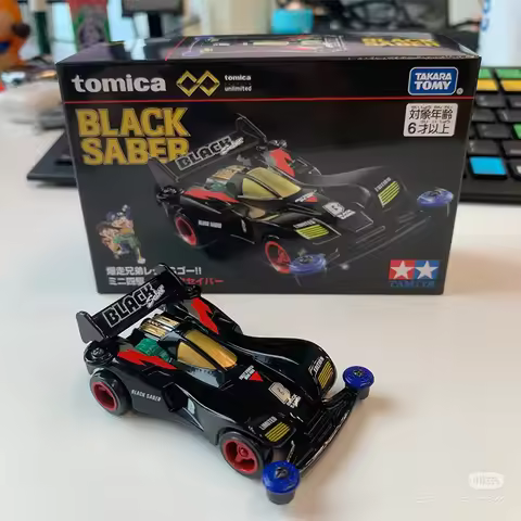 TOMY Multi Meika Alloy Car Model Tiangong Co branded Mini 4WD Car 4WD Brother Black Box Black God of