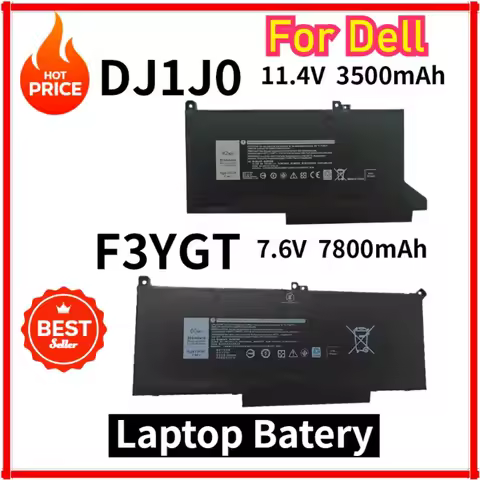 F3YGT Laptop Batery for Dell Latitude 7480 12 13 7000 7280 7290 E7280 E7290 E7380 E7390 7000 7380 73