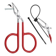 Cable Tie Opener Zip Tie Cable Tie Remover Tool Stainless Steel Zip Tie Cutter Tool with Silicone Ha