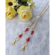 2in 1 Mask Strap Gold Chain Part 2-in 1 Mask Necklace-2in 1 Mask Strap