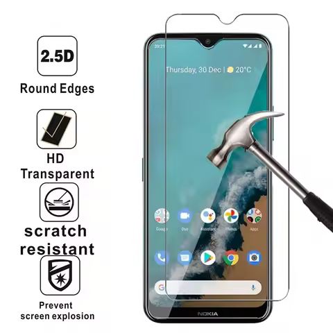 Screen Protector for Nokia 5.3 2.3 1.3 5 5.1 4 4.2 3.2 Protective Glass on Nokia 6 6.1 Plus 6.2 1 2 