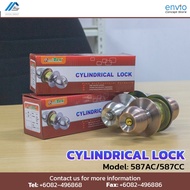 QuanliTex Satin Stainless Steel Cylindrical Lock (587SS/587AC)