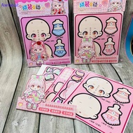 Awheat Cute Cartoon New Mobile Paper Doll 3D Mobile Paper Doll Kuromi My Melody Assembling Movable D