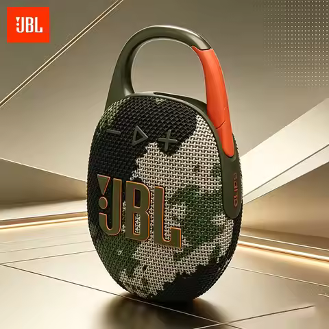 JBL Clip 5 Colorful lighting effect audio system - Party and gathering atmosphere-enhancing wireless