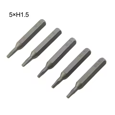 5pcs Hex Shank Screwdriver Bit H4×28mm Small H0.7 H0.9 H1.5 H2 H3 H4 Screwdriver Head 4mm For Hand R