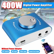 400W 12V/24V Mini Amplifier bluetooth 5.0 Speaker Digital Audio Power Class D HiFi Stereo USB Music Sound Card AMP Home Car