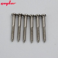 GUYKER 6 Pcs Electric Gitar Sadel Bridge Tremolo Tailpiece Bridge System Installation Stalled with N