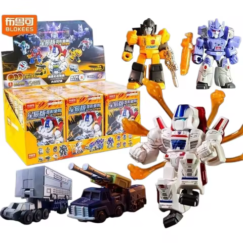 Blokees Transformers Defender Version 05 Traitor To Tyranny Series Figures Children's Assemble Playt