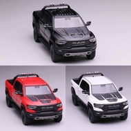 596 1/64 Dodge RAM 1500 TRX Diecast car Car Model Simulation Alloy Diecast Car Children and Boys Col