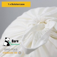 HE 🇸🇬 Exclusive White 1600TC Cool Bamboo Bolstercase 100% Natural 1600TC Bamboo Materials