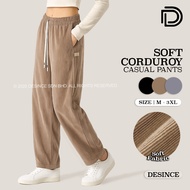 DESINCE Women Corduroy Casual Wear Seluar Panjang Kasual Bergaya MP 030