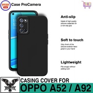 CASE OPPO A52 / A92 CASING COVER OPPO A52 / A92 HITAM