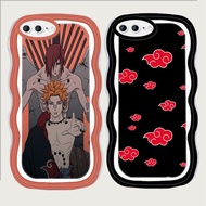 CA44 Akatsuki Naruto Casing for iphone 6 7 8 6s Plus TPU Phone Case