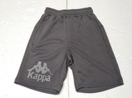義大利品牌 Kappa 男款 吸汗速乾 針織短褲 訓練短褲 運動褲 運動休閒短褲 (371P87W-WPP)鐵灰