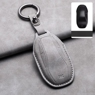 Key Cover Leather Case Car Key Keychain Protection Cover Casing For MG IM6 IM5 L7 LS6 LS7 L6 IM6 MG 