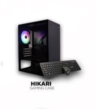 HIKARI เคสคอมพิวเตอร์แถม เม้าส์ และคีบอร์ด เซ็ท wifi Neolution E-Sport Gaming Case HIKARI เคสคอมพิวเตอร์ รับประกัน 2 ปี
