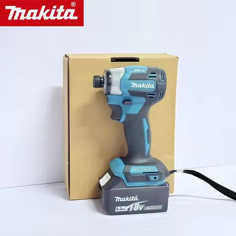 Makita DTD173 18V Cordless Brushless Impact Driver - Electric Drill Screwdriver for Wood And Bolts (