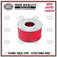 AIR FILTER ELEMENT - HONDA - FAME/ GB6/ C90 - 17211-GB4-010 (NK)