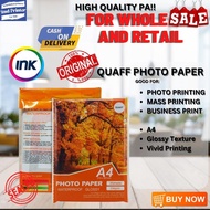 Quaff Photo Paper A4 | 5R | 4R | 3R Glossy 180 & 230gsm 20 Sheets photo paper