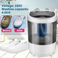 220V Portable Shoes Washing Machine Household Single Tube Washer and Dryer Machine 4.5kg