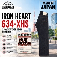 IRON HEART 634-XHS  25oz selvedge denim straight
