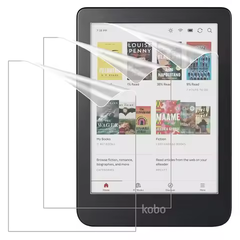 MoKo 3-Pack Screen Protector for Kobo Clara Colour 6" 2024/Kobo Clara BW 6" 2024/Kobo Clara 2E 6" 20